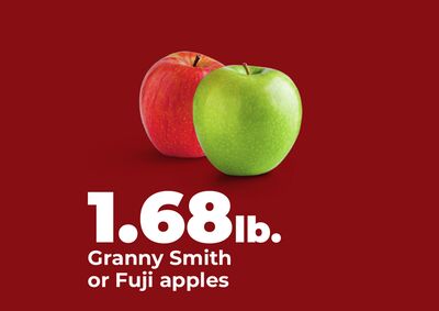 Granny Smith or Fuji apples