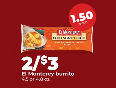 El Monterey burrito