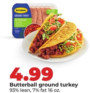 Butterball ground turkey