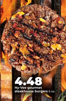 Hy-Vee gourmet steakhouse burgers