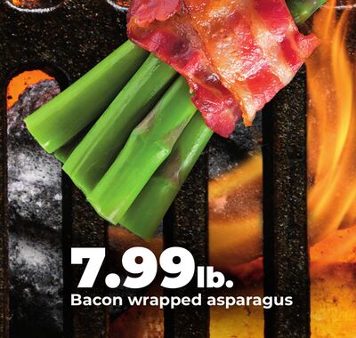 Bacon wrapped asparagus