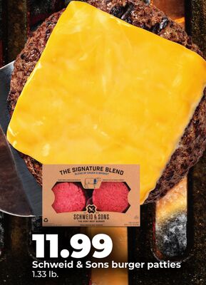 Schweid & Sons burger patties