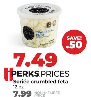 Soriée crumbled feta