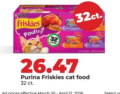 Purina Friskies cat food