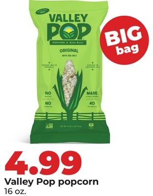 Valley Pop popcorn