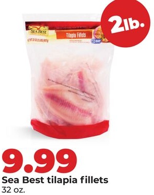 Sea Best tilapia fillets