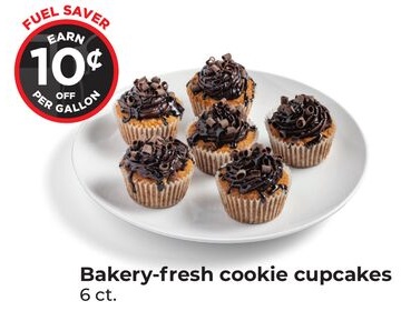 Bakery-fresh cookie cupcakes