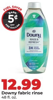Downy fabric rinse