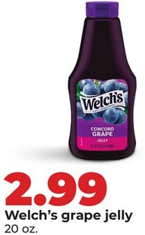 Welch's grape jelly