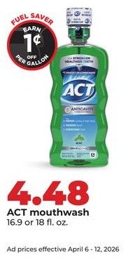 ACT mouthwash