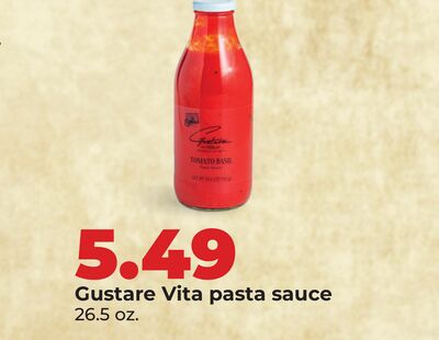 Gustare Vita pasta sauce