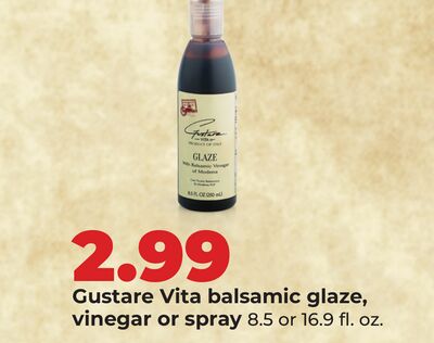 Gustare Vita balsamic glaze, vinegar or spray