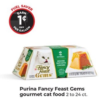Purina Fancy Feast Gems gourmet cat food