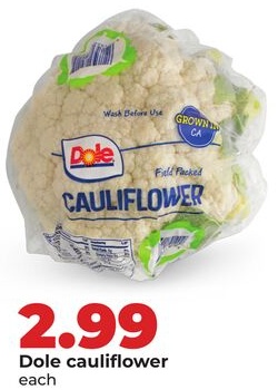 Dole cauliflower