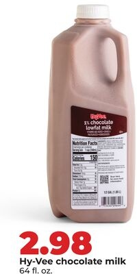 Hy-Vee chocolate milk