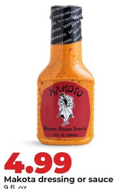 Makota dressing or sauce