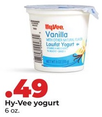 Hy-Vee yogurt
