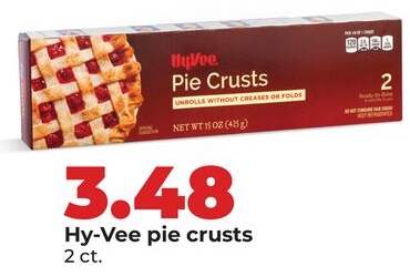 Hy-Vee pie crusts