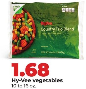 Hy-Vee vegetables