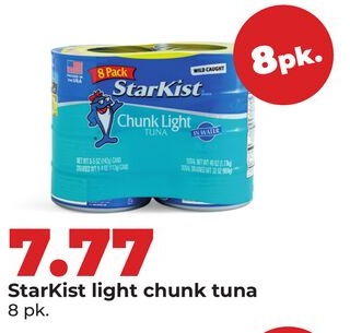 StarKist light chunk tuna