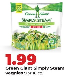 Green Giant Simply Steam veggies