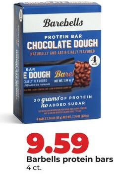 Barbells protein bars