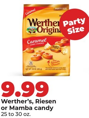 Werther's, Riesen or Mamba candy
