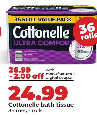 Cottonelle bath tissue