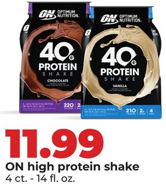 ON high protein shake