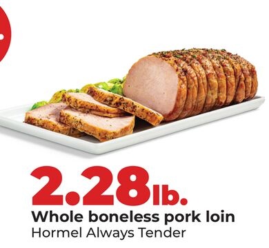 Whole boneless pork loin