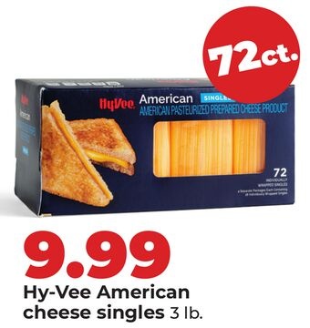 Hy-Vee American cheese singles