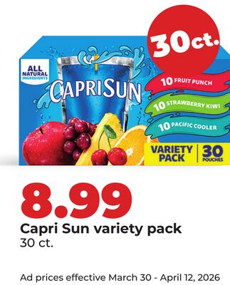 Capri Sun variety pack