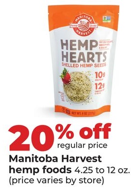 Manitoba Harvest hemp foods