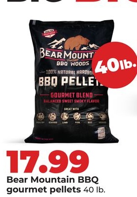 Bear Mountain BBQ gourmet pellets