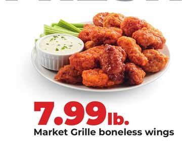 Market Grille boneless wings