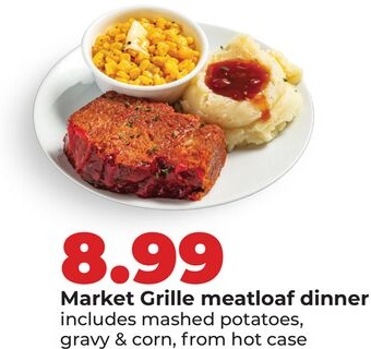Market Grille meatloaf dinner