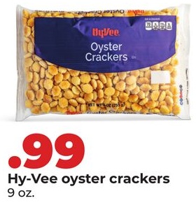 Hy-Vee oyster crackers