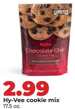 Hy-Vee cookie mix