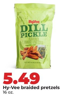 Hy-Vee braided pretzels
