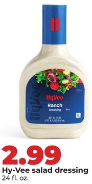 Hy-Vee salad dressing