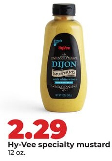 Hy-Vee specialty mustard