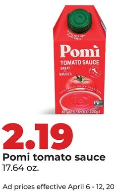 Pomi tomato sauce