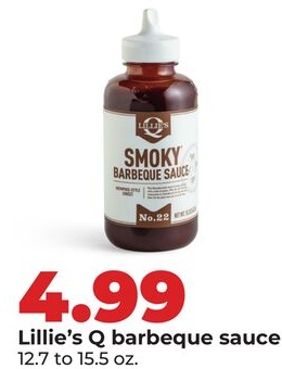 Lillie's Q barbeque sauce