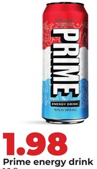Prime energy drink