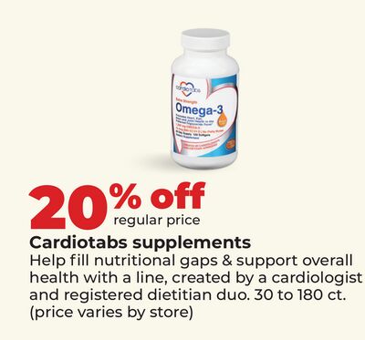 Cardiotabs supplements