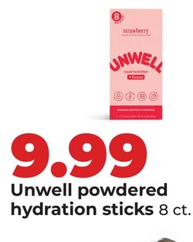Unwell powdered hydration sticks