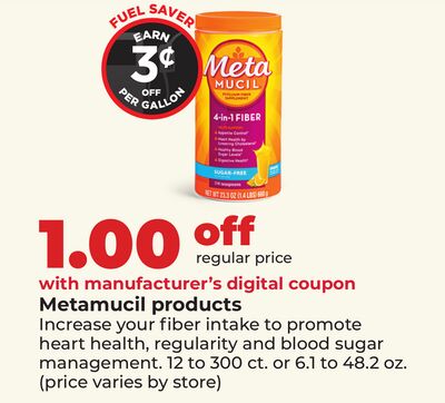 Metamucil products