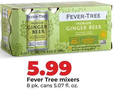 Fever Tree mixers
