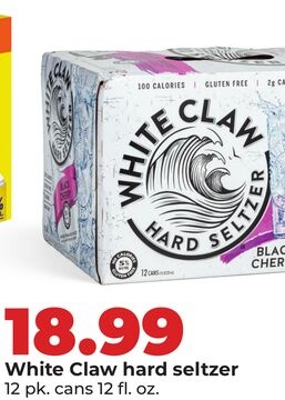 White Claw hard seltzer