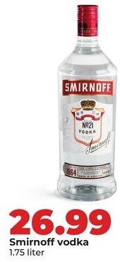 Smirnoff vodka